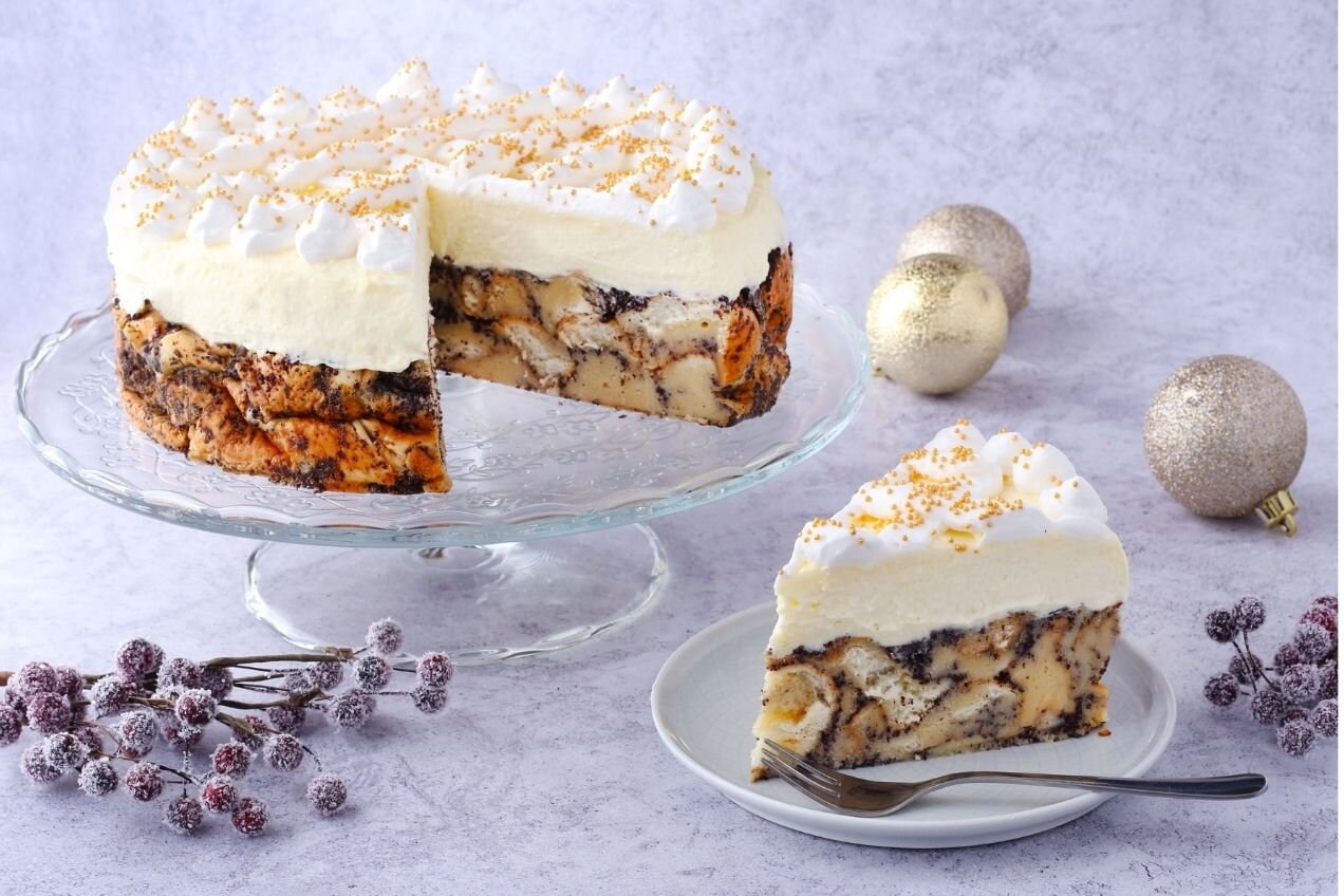 Mákos guba torta