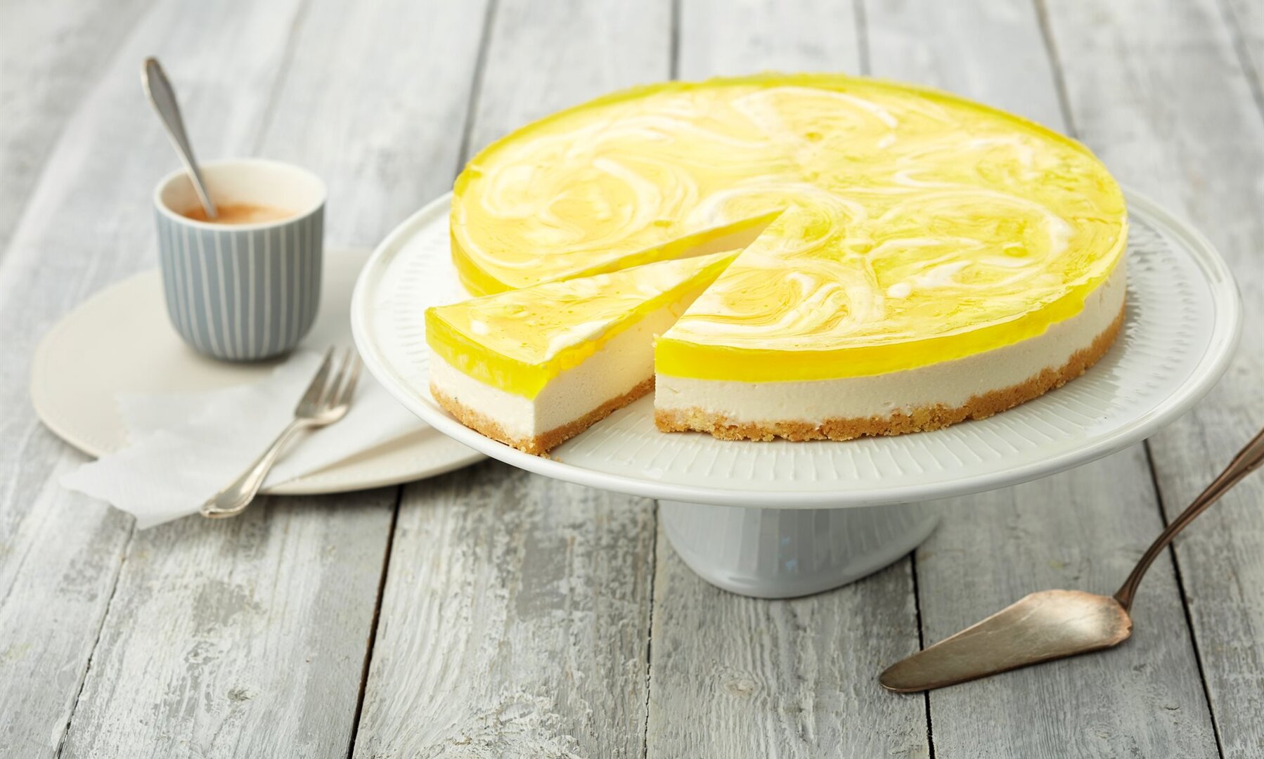 Philadelphia®-citrom sajttorta