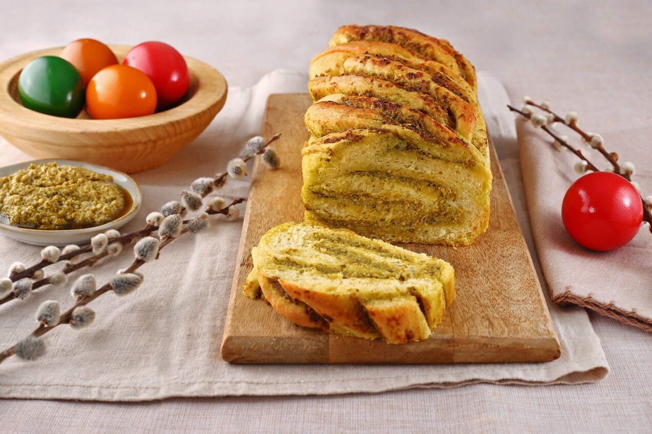 Pesztós babka